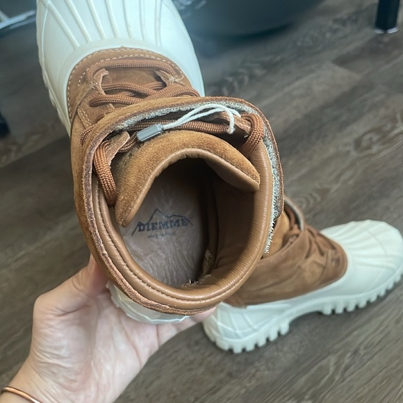 🏀 Diemme Anatra B-ball cognac suede women’s duck boot 36 like new - Picture 12 of 14